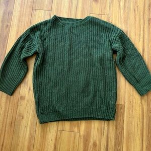 Womens Knit Sweater- Crop